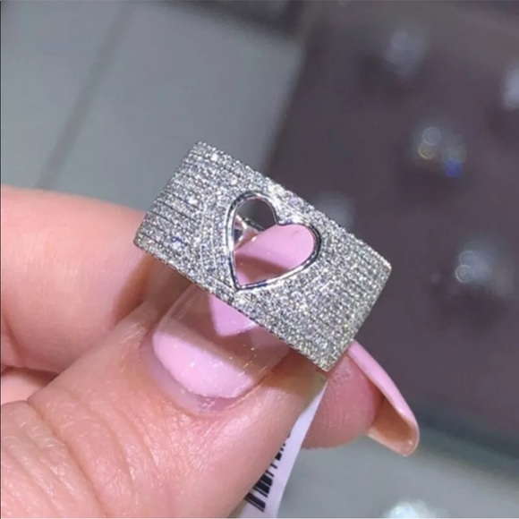 Jewelry - Open heart 925 ring
